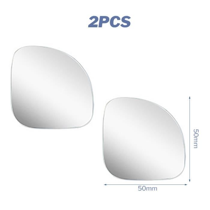 2 Pièces Rotatif Miroir d'Angle Mort pour Rétroviseur Voiture - Réglable Blind Spot Mirror