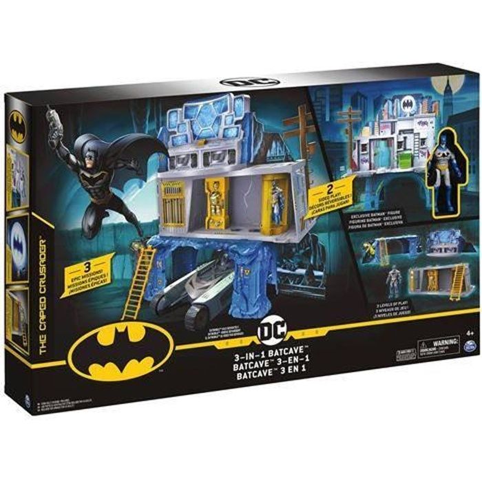 BatCave Batman Mission Gotham Multicolore - Cdiscount Jeux - Jouets