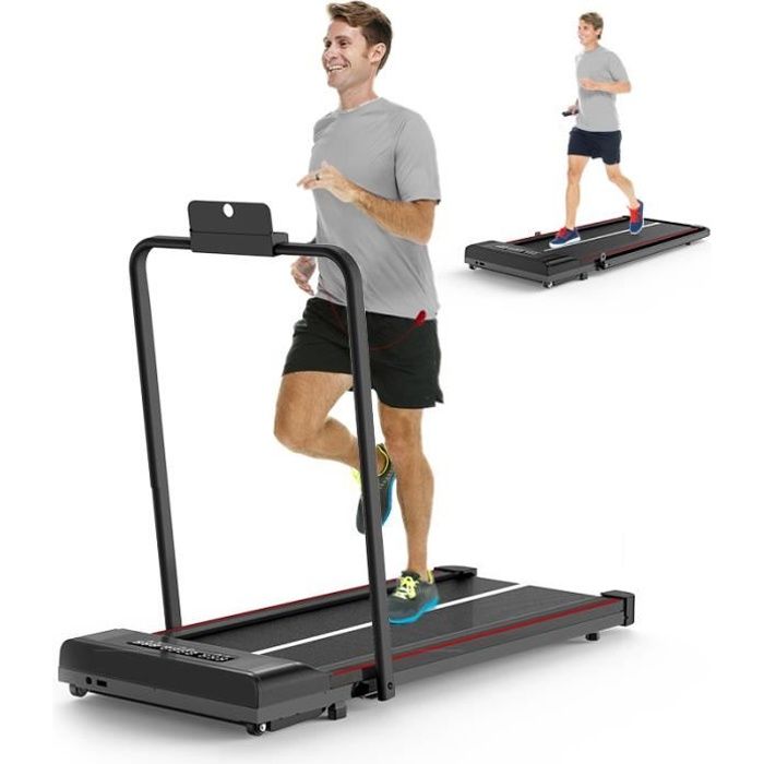 Tapis De Course Pliable Motorisé 14 Km/h Fitness Sport Cardio Training Gym  Neuf