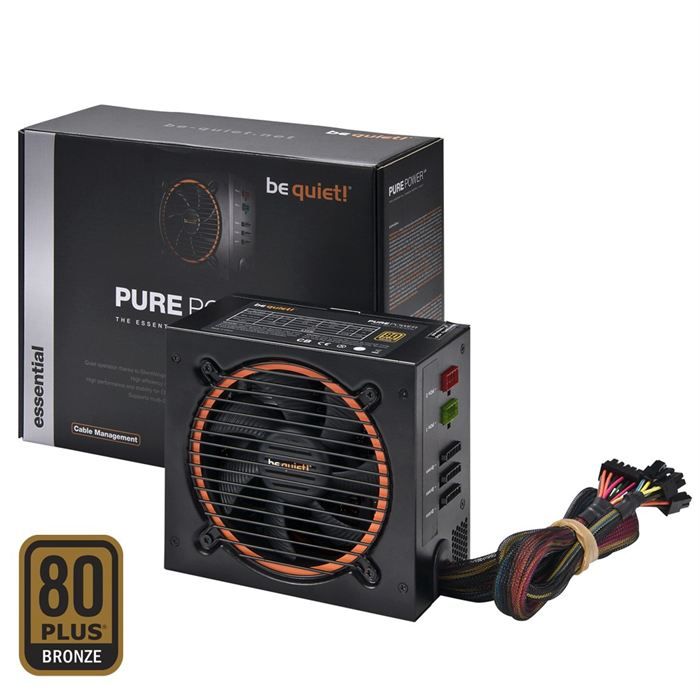 Be Quiet Pure Power L8 Cm 430w Be Quiet! 430W Modulaire Pure Power L8 - Cdiscount Informatique