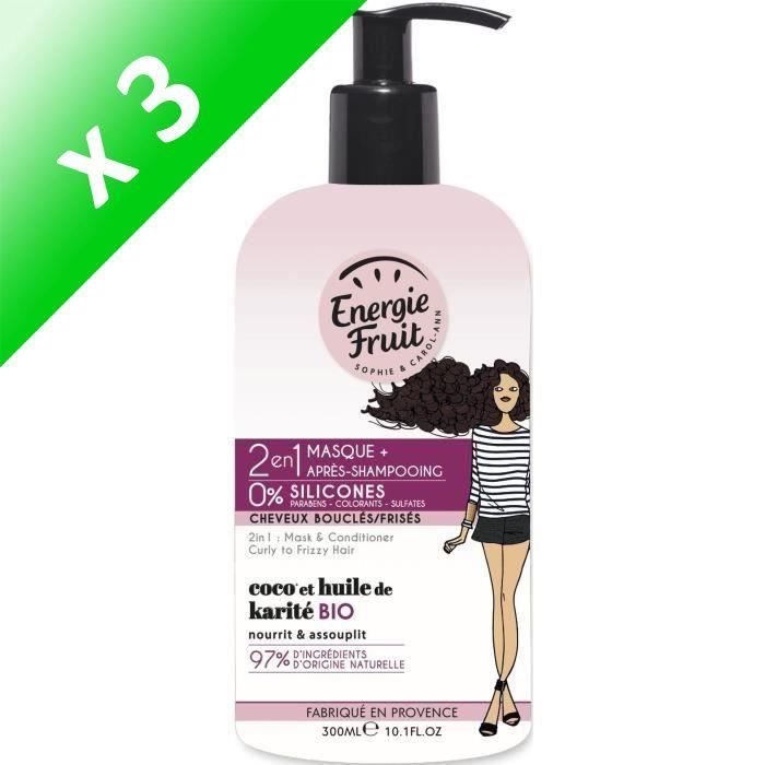 masque pour les cheveux bouclés