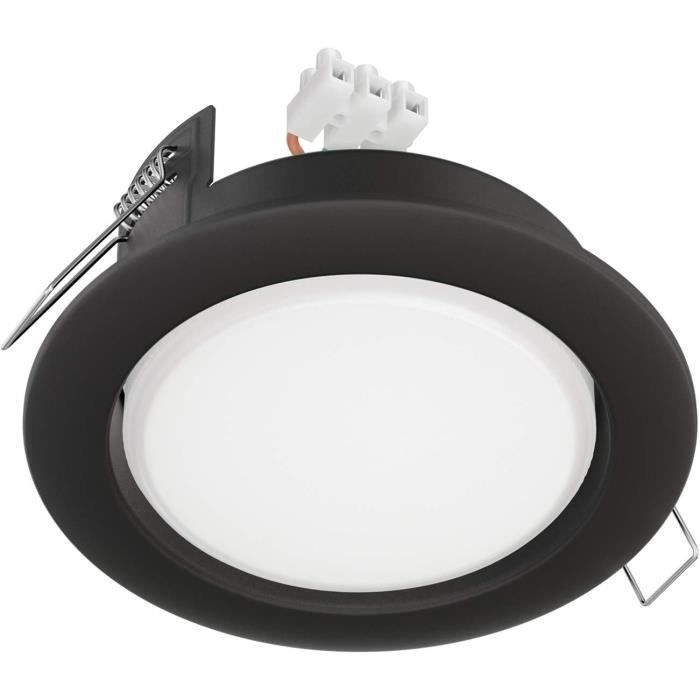 Faretto Da Parete Nero Lampada Da Parete Soggiorno Spot Lampada Da Parete Orientabile Metallo 1x Led 5w 420lm Bianco Caldo Lxpxh 11x86x13 Cm Wofi 434801106044 61402766