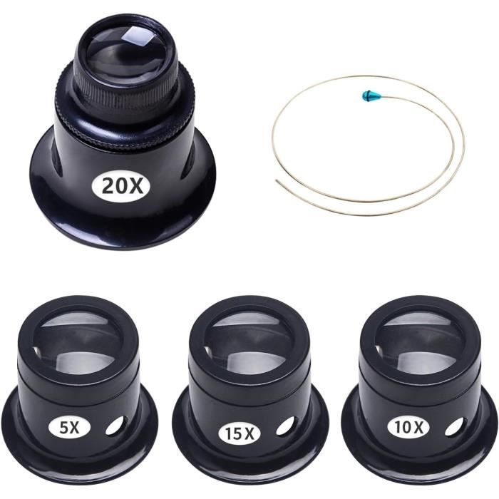 Loupe ISTON R10X 10x Mise Au Point Pour Retouche Photo Inspection NOS