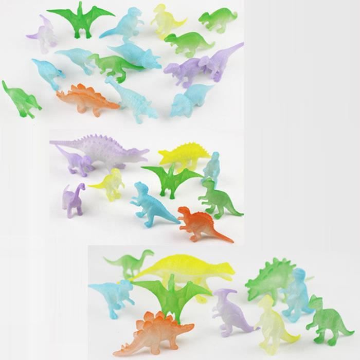 Lot De 130 Mini Animaux Lumineux En Résine Pour Cacher Des Figurines Miniatures Phosphorescentes Pour Jardin Féérique Miniature, Accessoires De Jardin