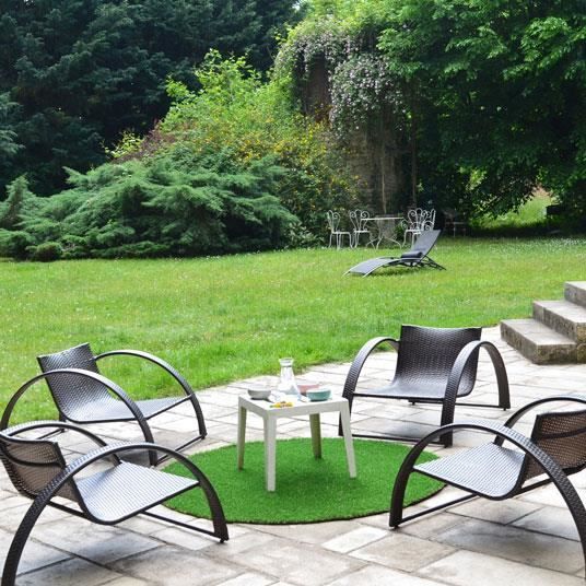 Tapis de gazon artificiel 100 x 200 cm - Tapis Gazon Synthétique pour  pelouse de patio de jardin extérieur - Cdiscount Jardin