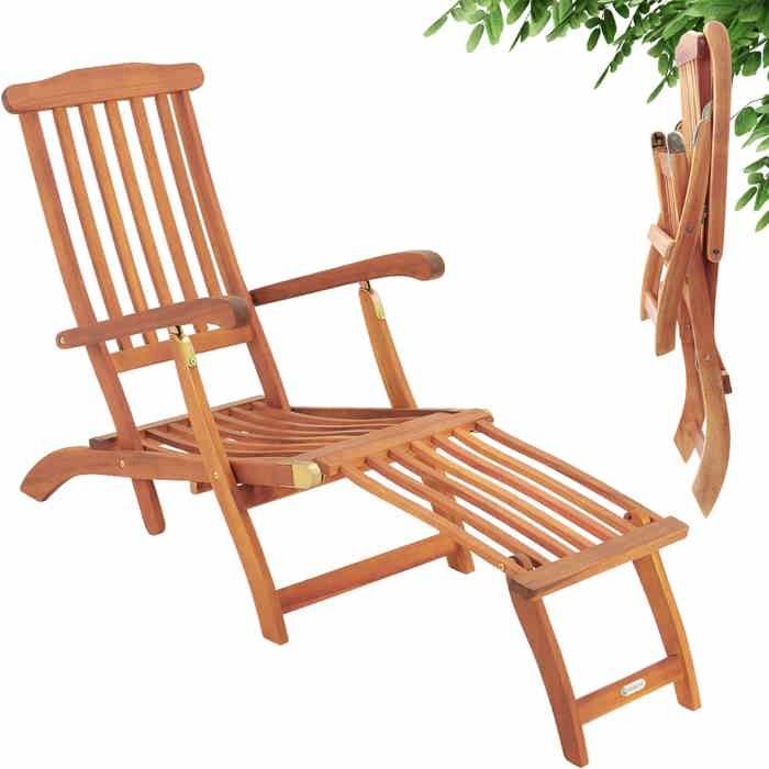 Casaria Chaise Longue En Bois Queen Mary Transat Bain De Soleil Jardin Siege Relax Achat Vente Chaise Longue Chaise Longue En Bois Queen Cdiscount