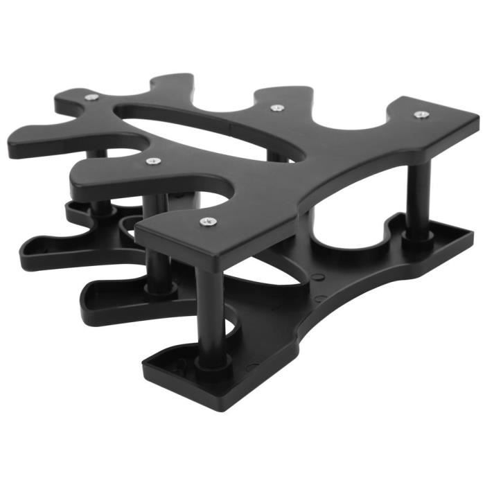 Support Haltères 5 Niveaux - Rack De Rangement Musculation Maison & Salle De Sport (Sans Haltères)