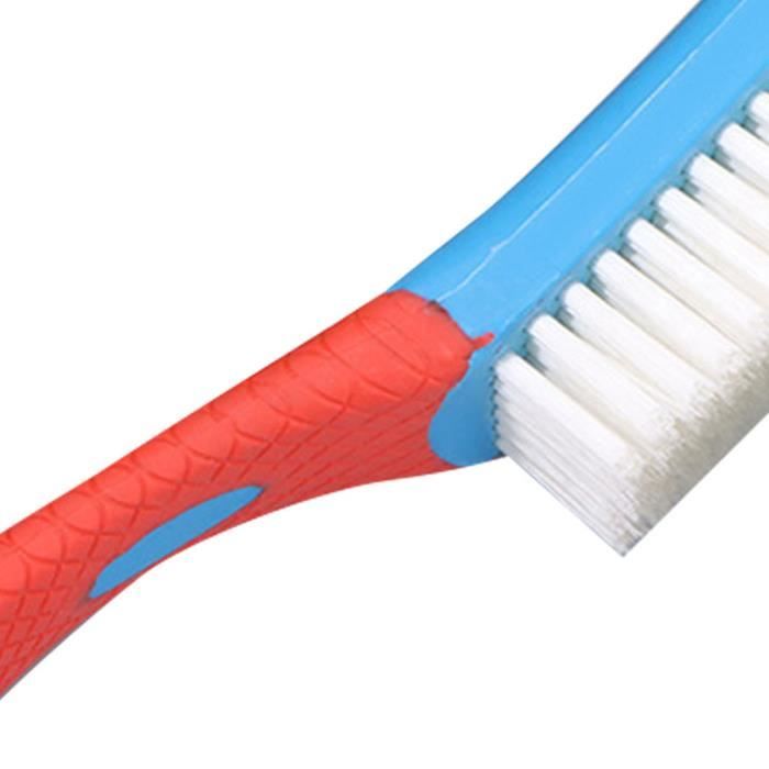 Brosse Nettoyage Chaussures Et Vêtements - Multifonction Poils Crin, Design Ergonomique