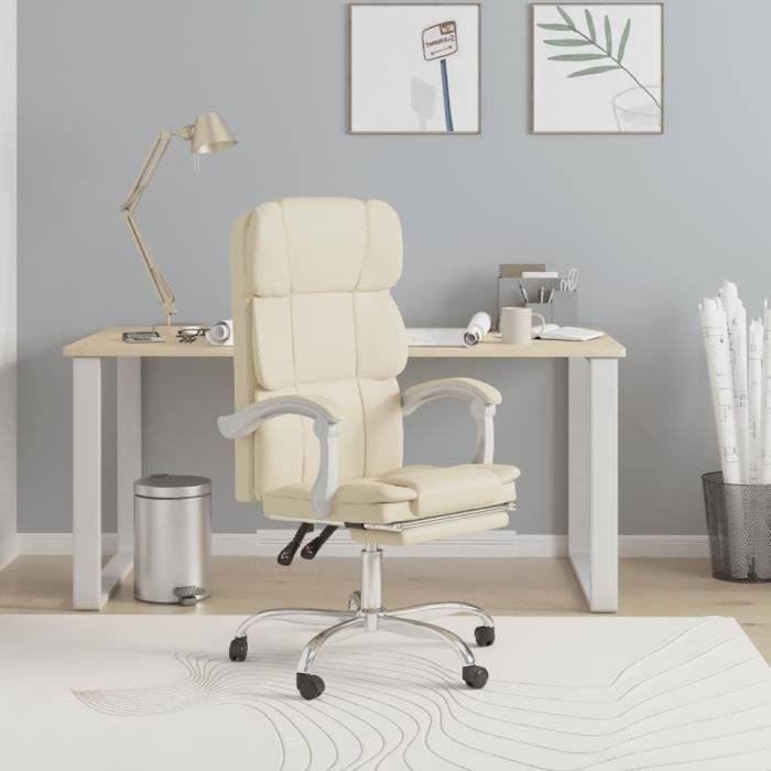 Fauteuil de bureau Tropico ergonomique similicuir Noir