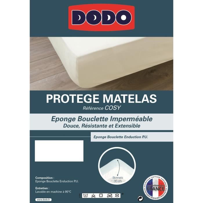 DODO Protège matelas Alèse COSY 180x200cm