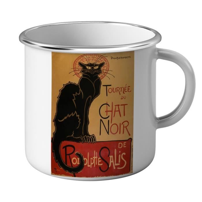 Mug Emaille Metal Tournee Du Chat Noir Steinlen Retro Vintage Affiches Cdiscount Maison Mug Emaille Metal Tournee Du Chat Noir Steinlen Retro Vintage Affiches Cdiscount Maison