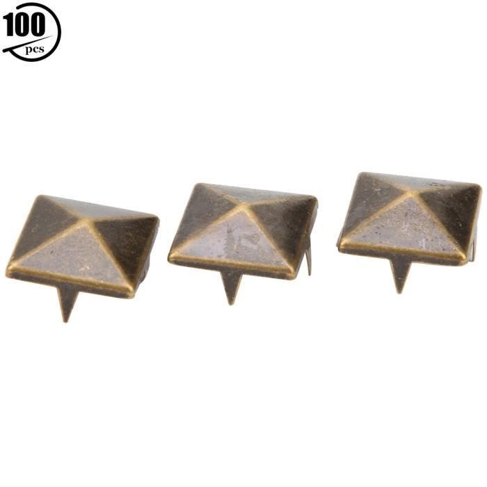 4 Rivets Décoratifs Argentés 12mm – Bouchons à Vis Pour Miroir Ou Ongles – Uxcell