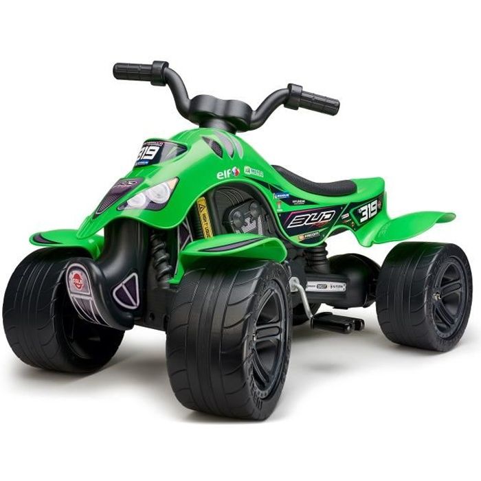 Quad Bud Racing - FALK - Quad tout terrain à pédales pour enfants de 3 à 7 ans
