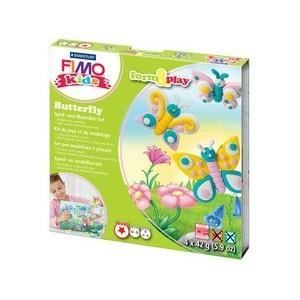 Kit de modelage Fimo Kids Form & Play 'Butterfly' - Niveau 1 - Marque FIMO - Pour enfants de 5 ans et plus