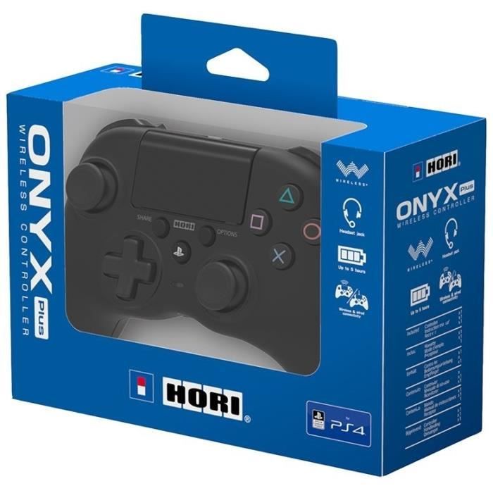 HORI - Onyx Manette sans fil V2 pour PS4 Bluetooth