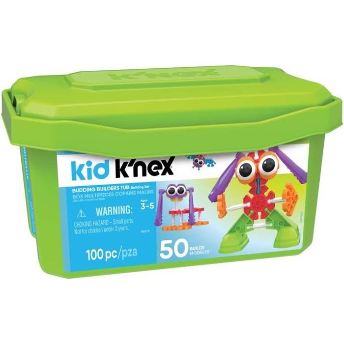 Jeu de construction Kid Knex Collect'Box : Copains malins aille Unique Coloris Unique