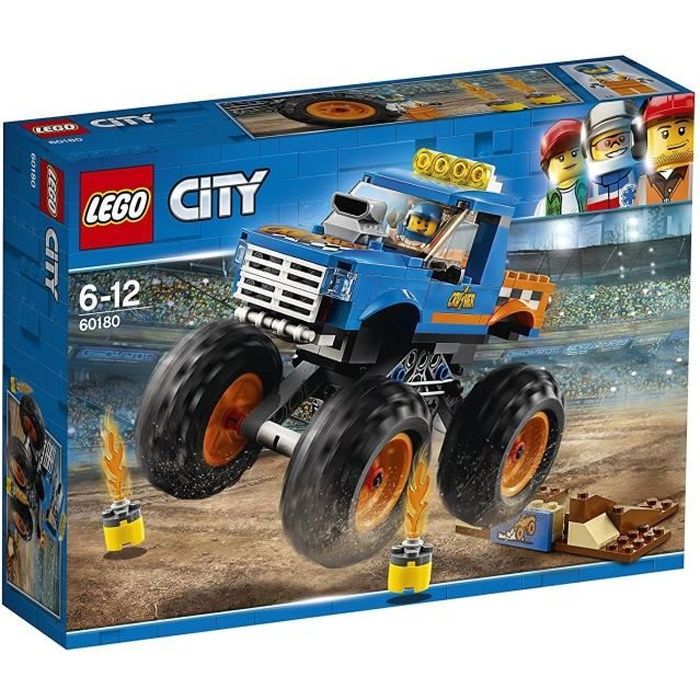 LEGO® City 60180 Le Monster Truck - Jeu de construction