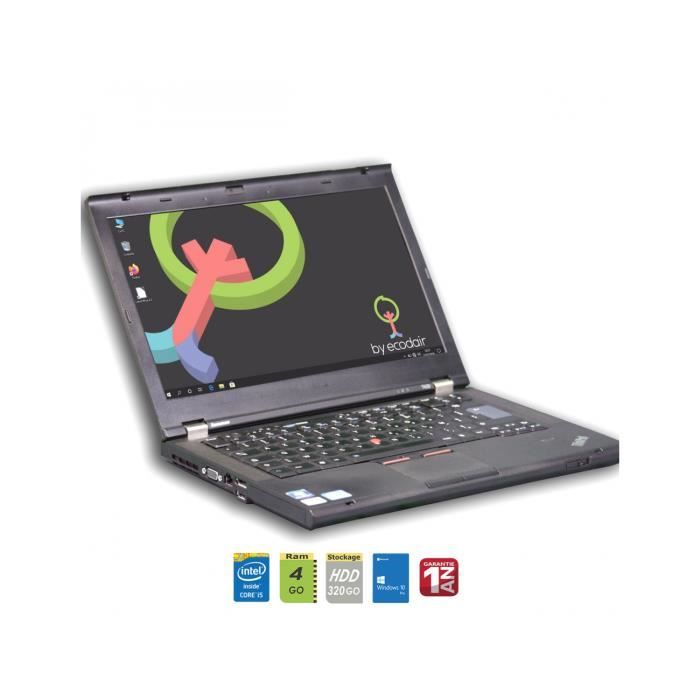 ThinkPad T420 i5/4/320HDD Reconditionné - Lenovo reconditionné disponible sur Cdiscount Seconde Vie