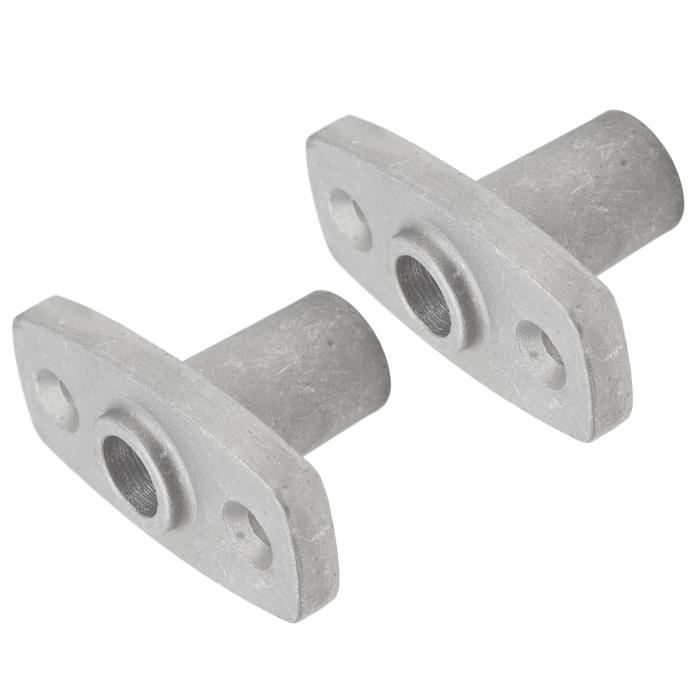 Dame De Nage Montage Supérieur 1/2 Pouce – 2 Pièces Aluminium Anti-Fissure Pour Bateaux/Rames