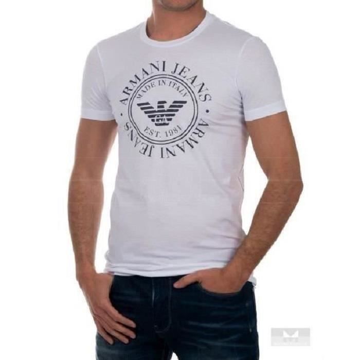 t shirt armani jeans homme