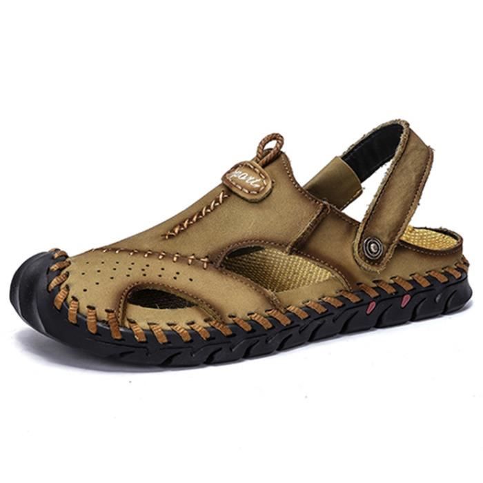 Sandale,Sandales Romaines Classiques en Cuir pour Homme,Chaussures — free download
