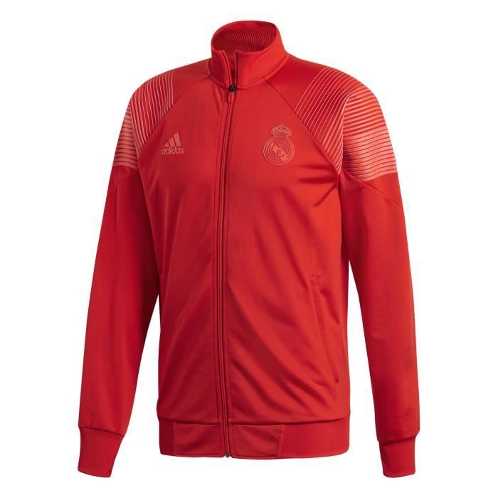 Veste real madrid 2019 rouge hot sale