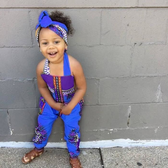 ensemble africain bebe fille