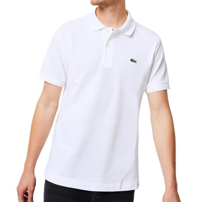 polo lacoste blanc
