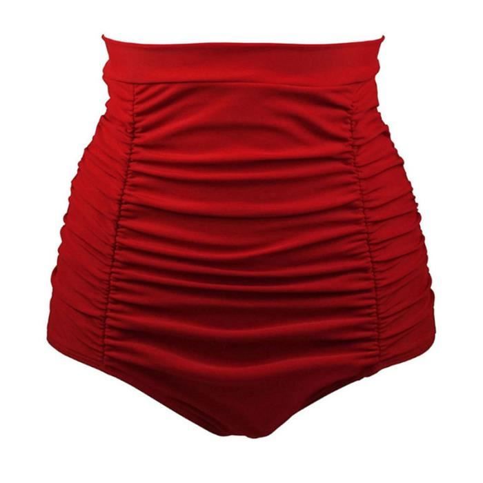 Haut De Maillot De Bain Rétro Pinup Rouge à Pois – Taille M, Neuf Avec étiquettes