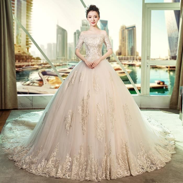 Robe de mariée outlet vintage manche longue