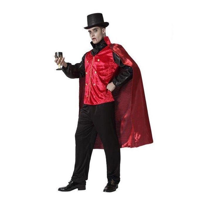 Déguisement Vampire Dracula Homme ATOSA Costume Halloween Rouge