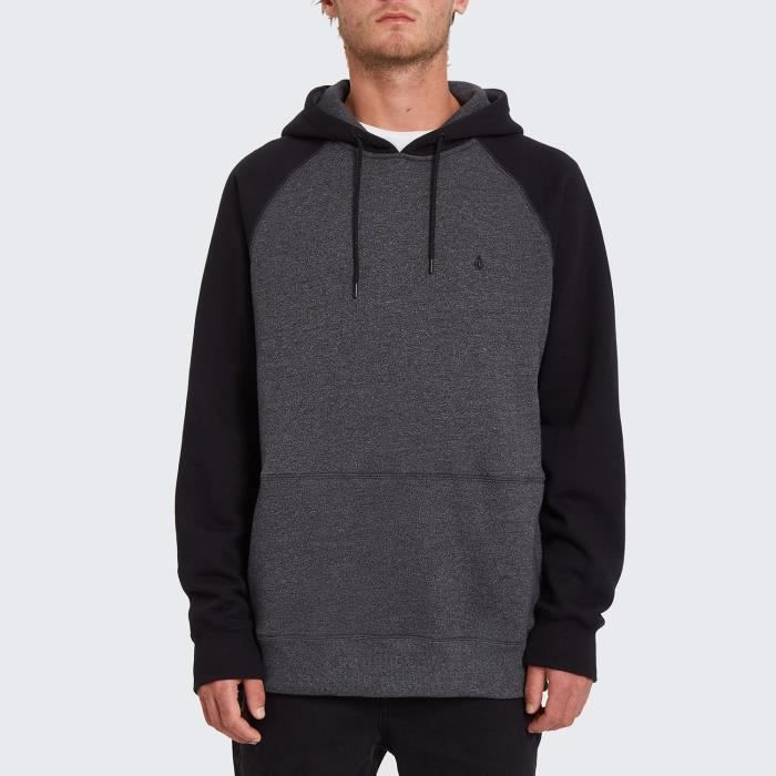 Sweat a Capuche Volcom Homak Homme Heather Grey Gris Cdiscount Sport