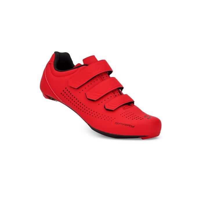 Chaussures vélo Spiuk Spray Road - Rouge - Homme - 37
