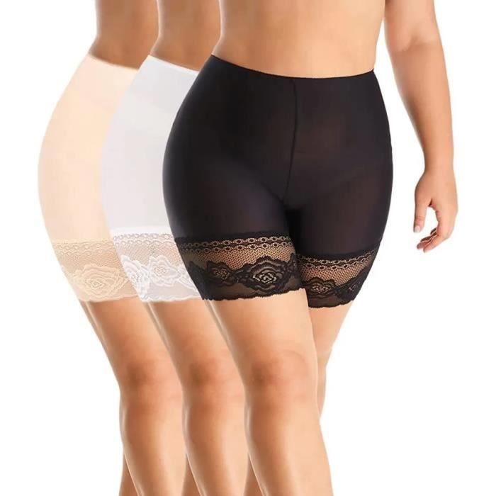 3pcs Short Anti Frottement Cuisse Femme, Short Cycliste Femme Panty Anti Frottement Shorty Femme