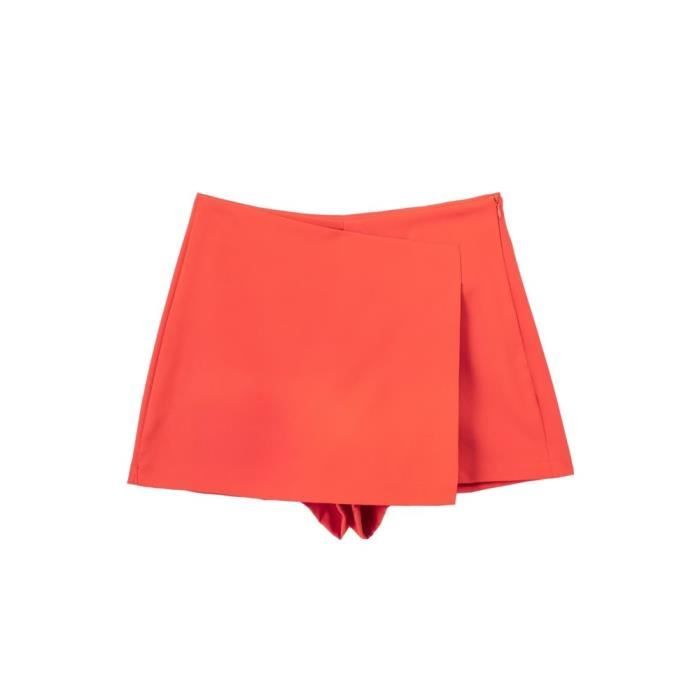 Jupe Courte à Taille élastique En Tricot Haute Et Décontractée Pour