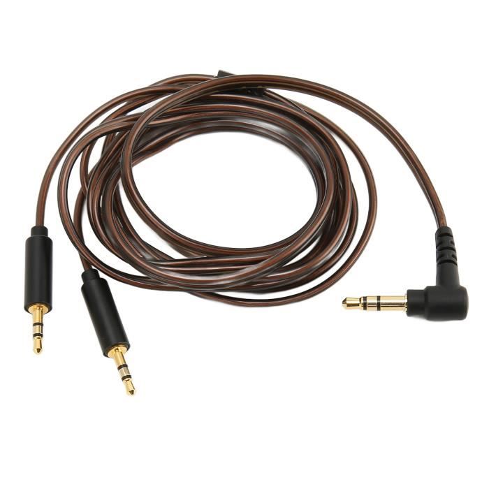 Sourcing Map 2,5mm Mâle Fiche à Fil Nu Ouvert Extrémité TS 2 Pôle Mono 3/32" Jack Connecteur Audio Câble 0,25 M, Paquet 2