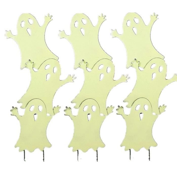 Lot De 2 Guirlandes Lumineuses à LED - 120 Cm - Pour Halloween - Décoration D'extérieur - Pour Halloween, Fête, Horreur De Jardin