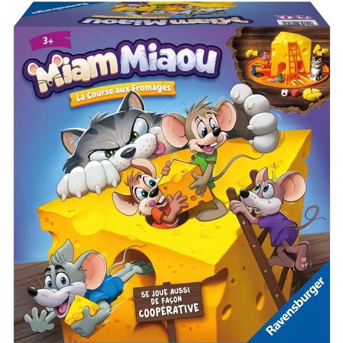 Ravensburger Miam Miaou Course Fromages - vue 5