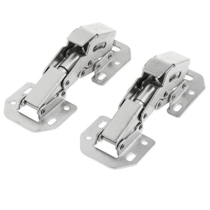 RévélerCharnière hydraulique de porte de cuisine 2 pièces charnières de porte à fermeture