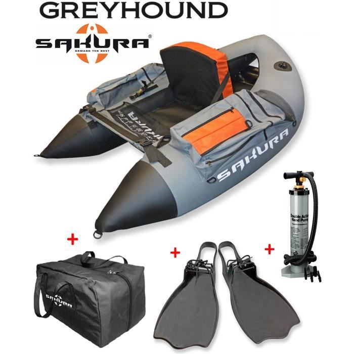 Pack Float Tube Sakura Greyhound Complet Pêche carnassier