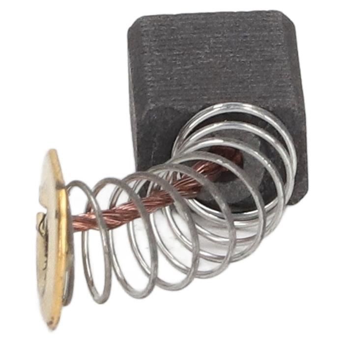 QUARKZMAN Lot De 8 Balais De Charbon 13x7x6mm – Remplacement Haute Qualité Pour Outils Électriques, Perceuses, Meuleuses & Aspirateurs