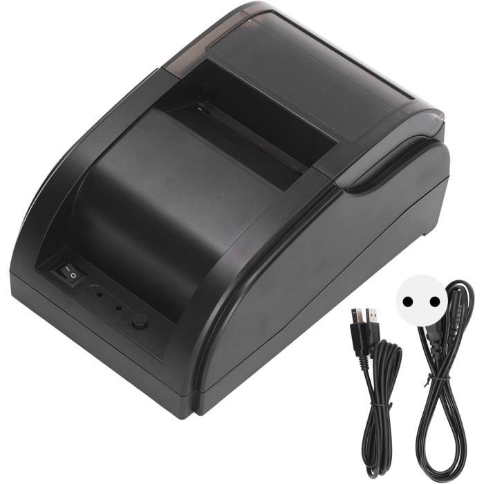 Imprimante Reçus Thermique 58mm - USB, Coupe Automatique - Compatible Windows, Mac, IOS, Linux