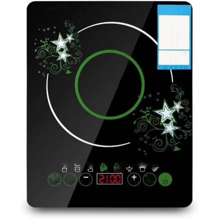 Plaque Induction Portable IsEasy 2100W - 1 Feu, Minuterie, Verrou Enfants | Pour Cuisine, Camping, Appartement