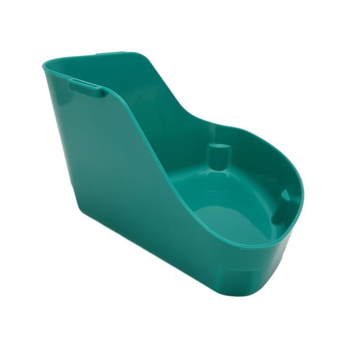 Comparer les prix de Shipenophy Bac à litière d'angle pour petits animaux, hygiénique et anti-éclaboussures, idéal pour lapins et furets