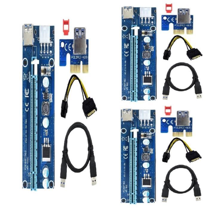 PCIe Riser VER006 PCI Express Adattatore Da 1 A 16 X - Foto 6