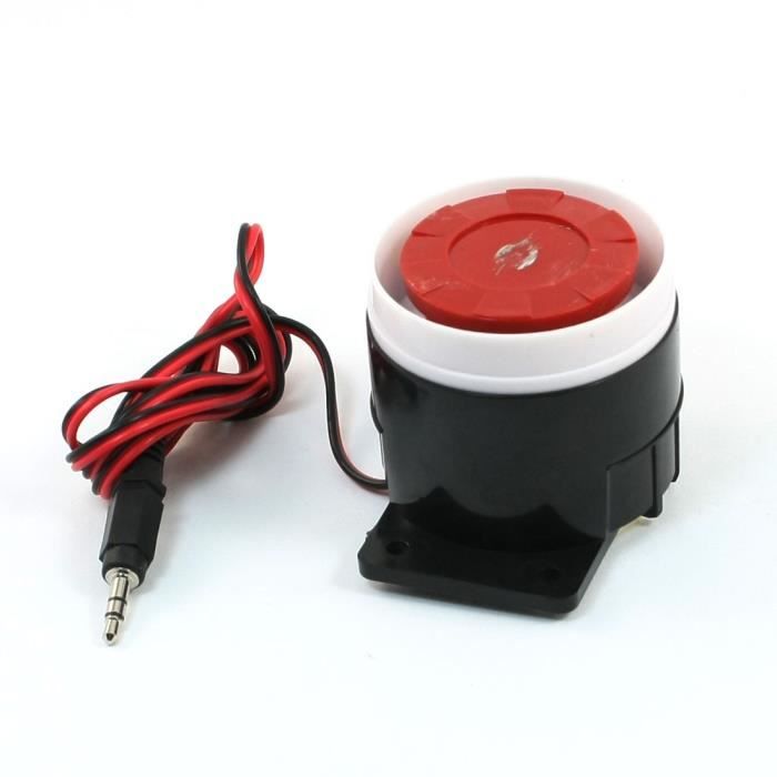 Avertisseur Sonore Sourcingmap 110DB - DC 3-12V - Bip Discontinu - Pour Alarme, Four, Industrie