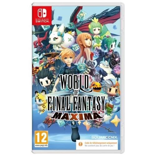 World of Final Fantasy Maxima Code in a box Nintendo Switch Neuf - vue 7