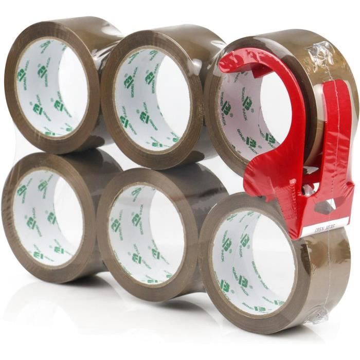 Ruban Adhésif Marron Versando 72 Rouleaux - 48mm X 66m Forte