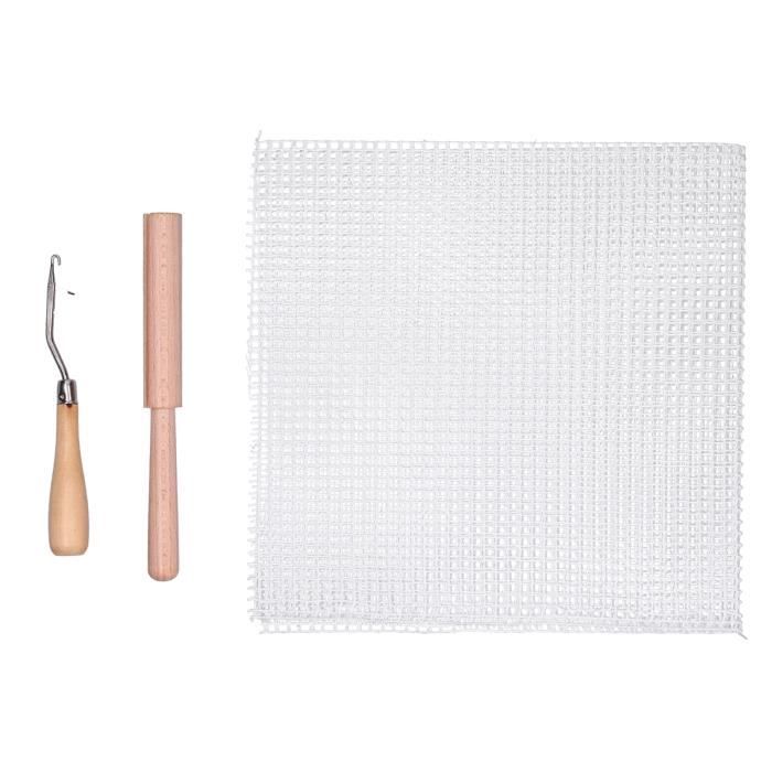 Kit De Crochet De Tapis Herrschners® Farm Fresh – Motif Ferme, Neuf Sous Blister