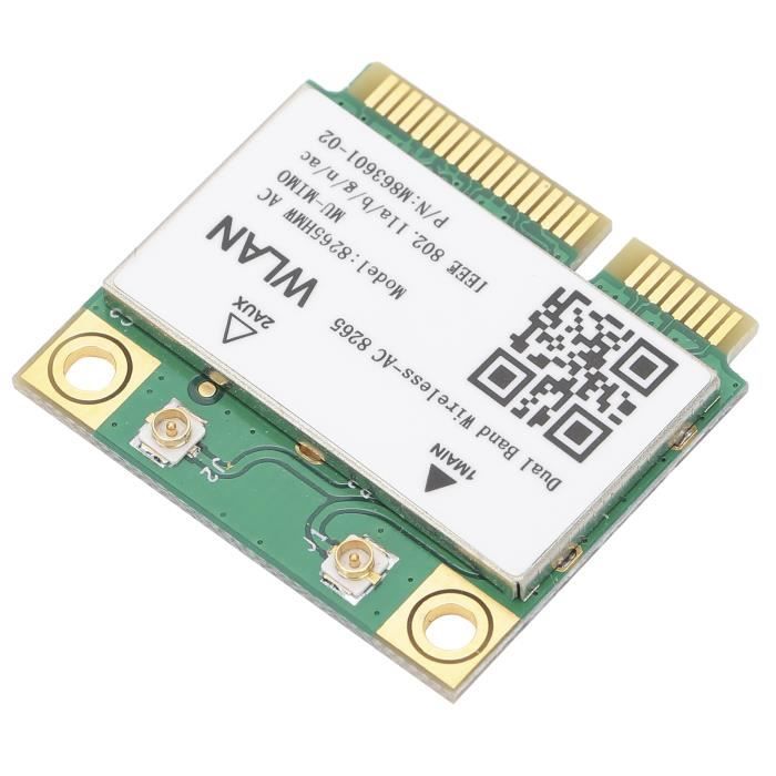 MSA Carte Réseau, Carte Sans Fil Professionnelle Mini-Bande 2.4G 5G Double-Bande Wifi Pour Hp